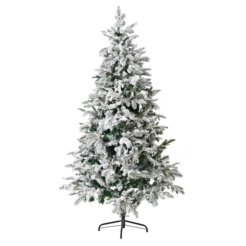 Artificial Christmas Tree With Snow Flocked Design