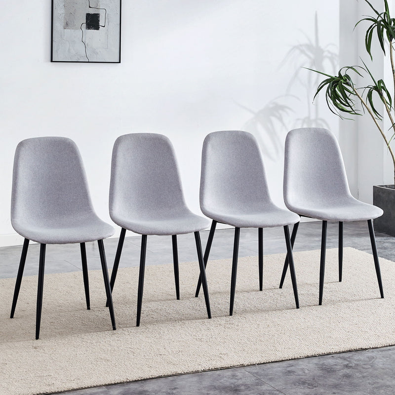Combined Spoon Chairs, Perfectly Matching Minimalist And Scandinavian Style