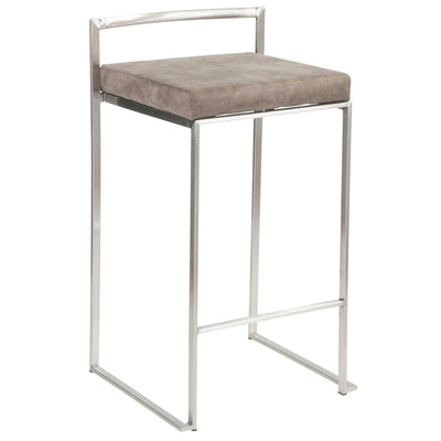 Fuji - Contemporary Elegant Stackable Counter Stool Set