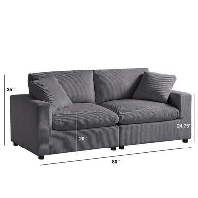 Chelsea - Modular 2 Piece Sofa