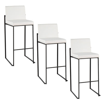Fuji - Contemporary High Back Barstool Elegant Design