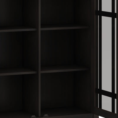 Bedford - Medium Storage Cabinet - Hickory Brown