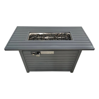 Outdoor Fire Pit Table With Lid Fuel Versatility