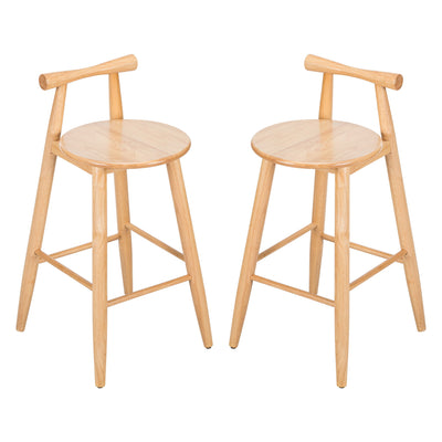 Grove - Indoor Barstool (Set of 2) - Natural