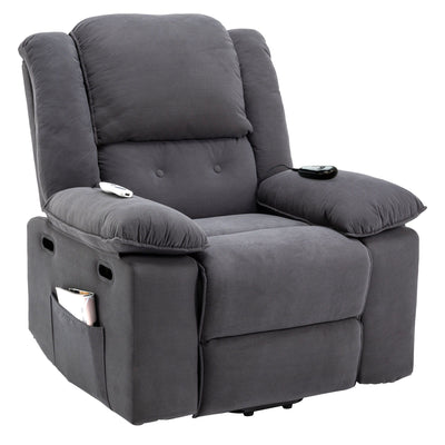 Massage Recliner Power Lift Chair With Adjustable Massage And Heating Function