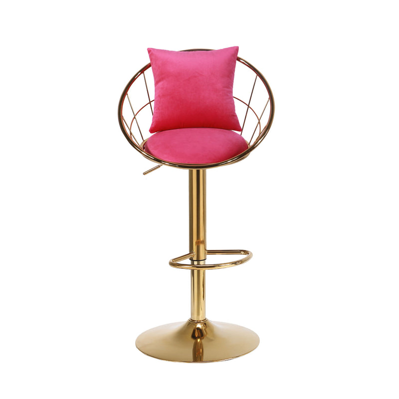 Unique Design Bar Chair, 360 Degree Rotation, Adjustable Height, Suitable For Dining Room And Bar