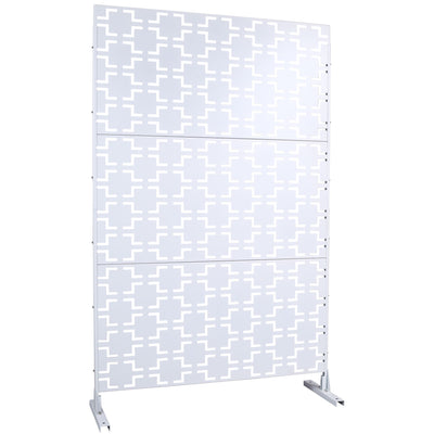 Outdoor & Indoor Metal Privacy Freestanding Decorative Screen