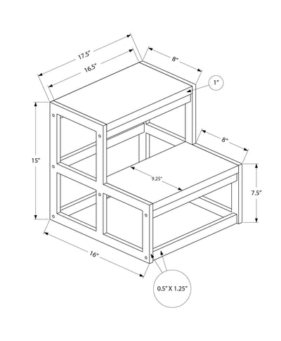 Ladder, Step Stool, Contemporary - Taupe