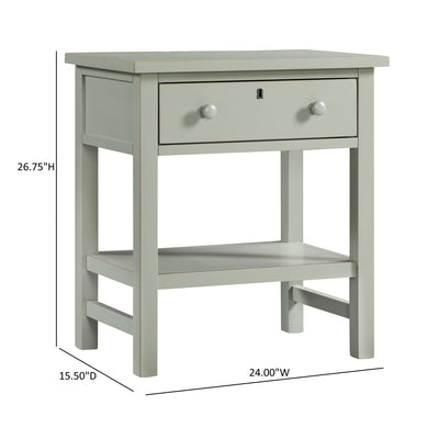 Finley - 1 Drawer Storage Nightstand