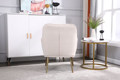 Modern Mid-Century Chair Tufted Sherpa Armchair For Living Room Bedroom Office