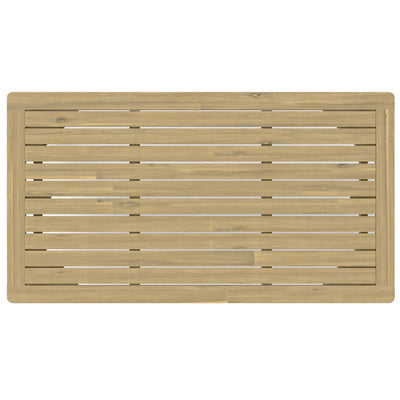 Palmetto - Outdoor Coffee Table - Light Teak