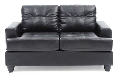 Stylish Transitional Loveseat For Two