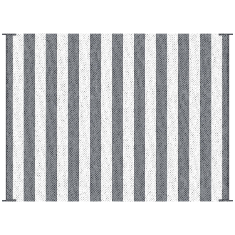 Outsunny - Reversible Outdoor Rug, 9&