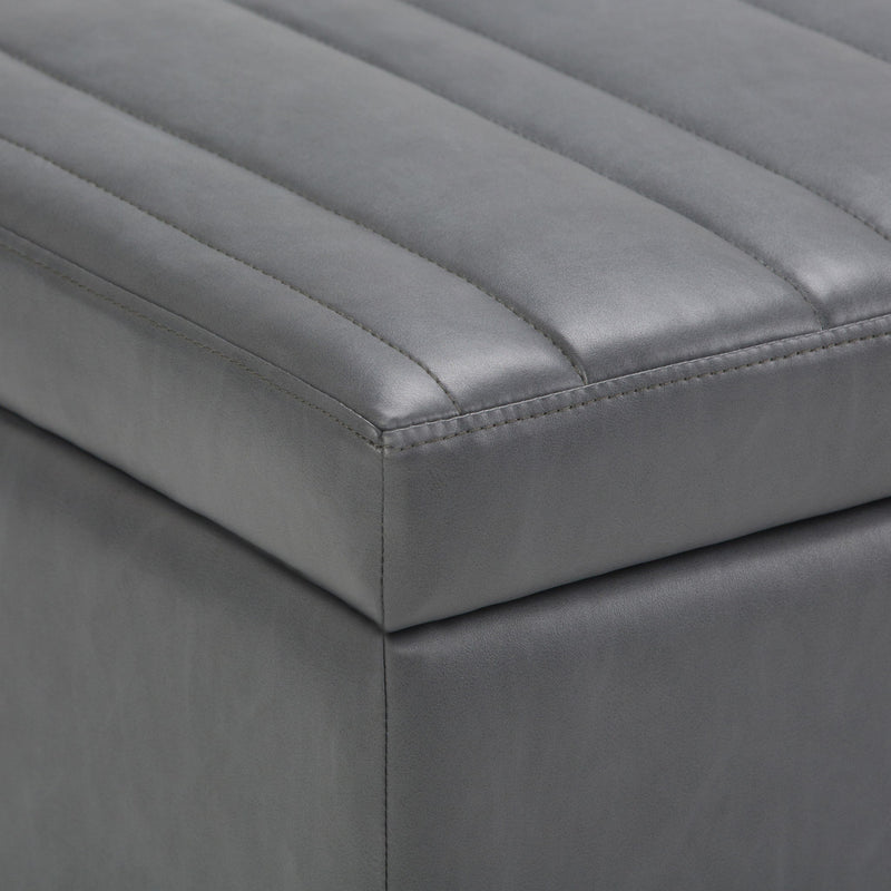 Darcy - Upholstered Storage Ottoman Bench