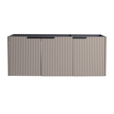 Contemporary Wall Mounted Bathroom Vanity With Soft Close Doors