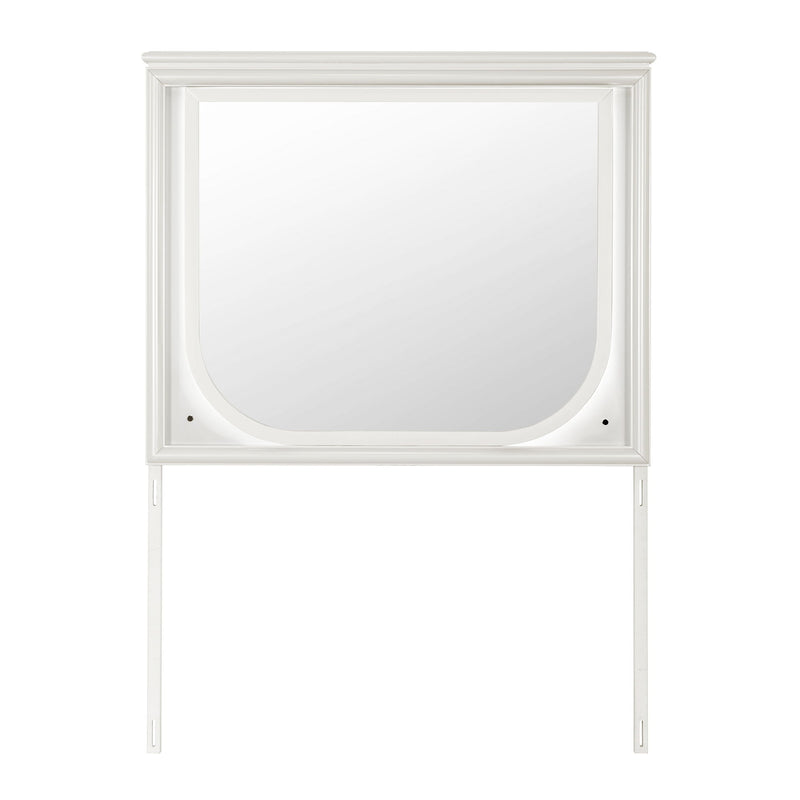 Uriuni - Large Scale Mirror With LED Light - Off White