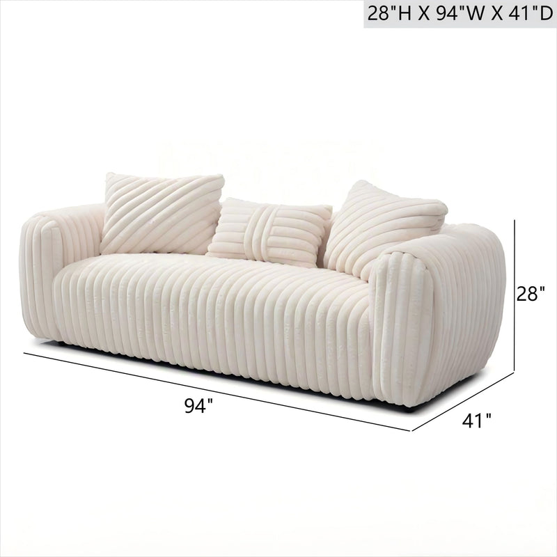Cancun - Sofa - White