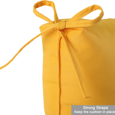 2 Piece High Back Patio Chair Cushion Set