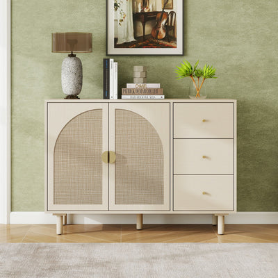 2 Door 3 Drawer Cabinet, Adjustable Storage System