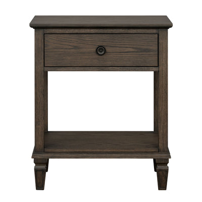 Victoria - Bedside Table With Drawer And Shelf