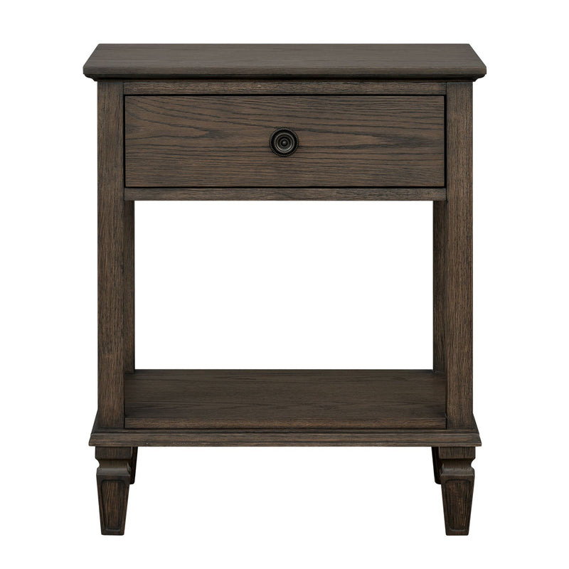 Victoria - Bedside Table With Drawer And Shelf
