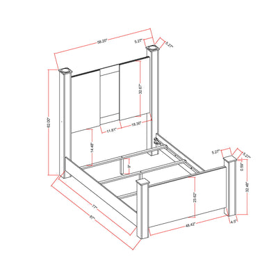 Lorenzo - Bed With Speakers And Glittered Detailing