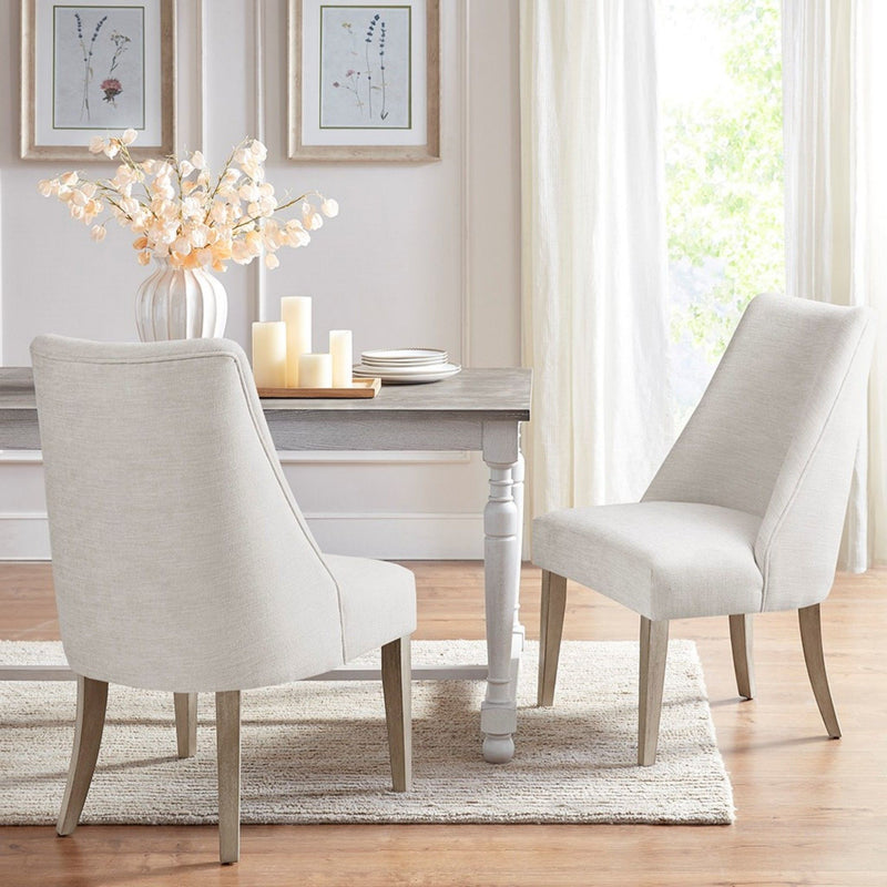 Comfortable Dining Chair Upholstered (Set of 2)