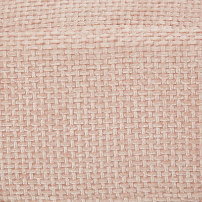 Chaise Bed Lounge Sofa Chair With Adjustable Backrest And LED Light Strip - Pink