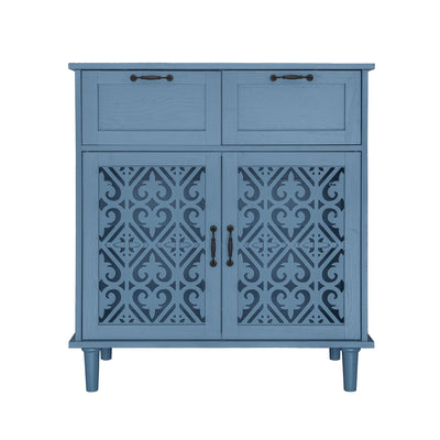 2 Door 2 Drawer Elegant Cabinet