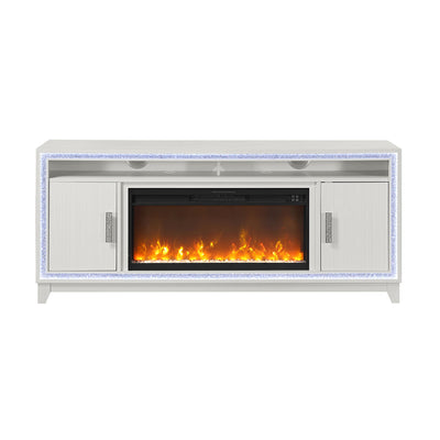 Almera - Fireplace With Adjustable Temperature And LED Options