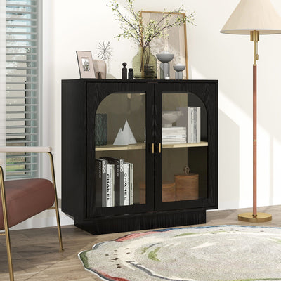 Storage Cabinet With Acrylic Door For Living Room