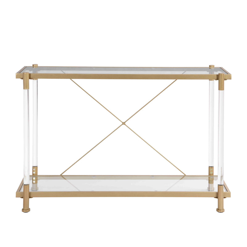 Glass Sofa Table For Living Room & Bedroom