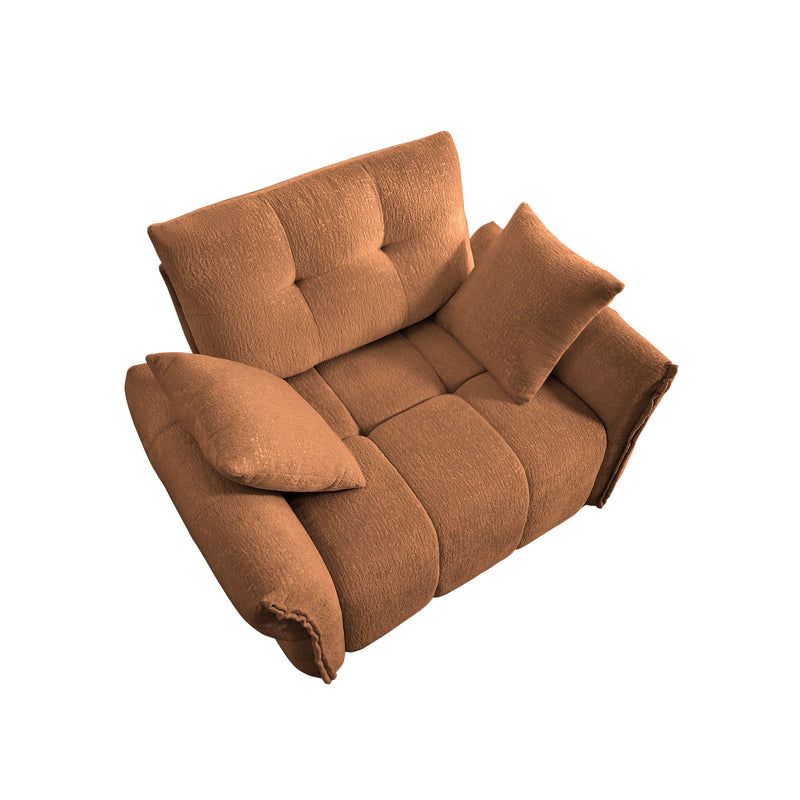 Modern Ergonomic Single Seater Sofa With High Resilience Cushions