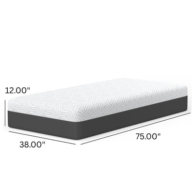 Pur Chill - 12" Soft Mattress With Phase Change Cooling Fabric
