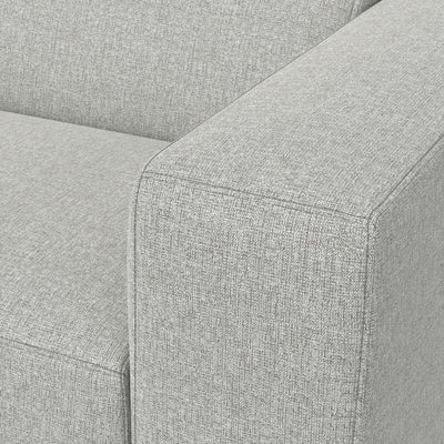 Rex - Right Arm Sofa Module - Gray