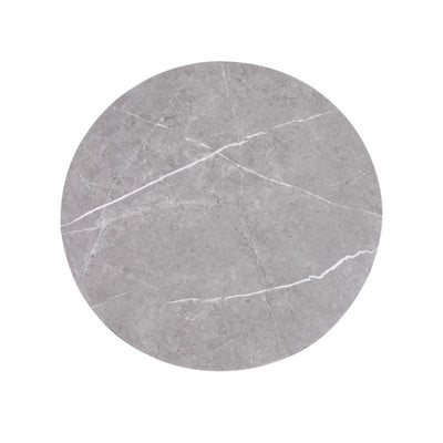 Keegan - Round Coffee Table With Shelf - Oak