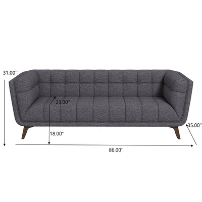 Addison - Mid-Century Modern Design Tufted Sofa