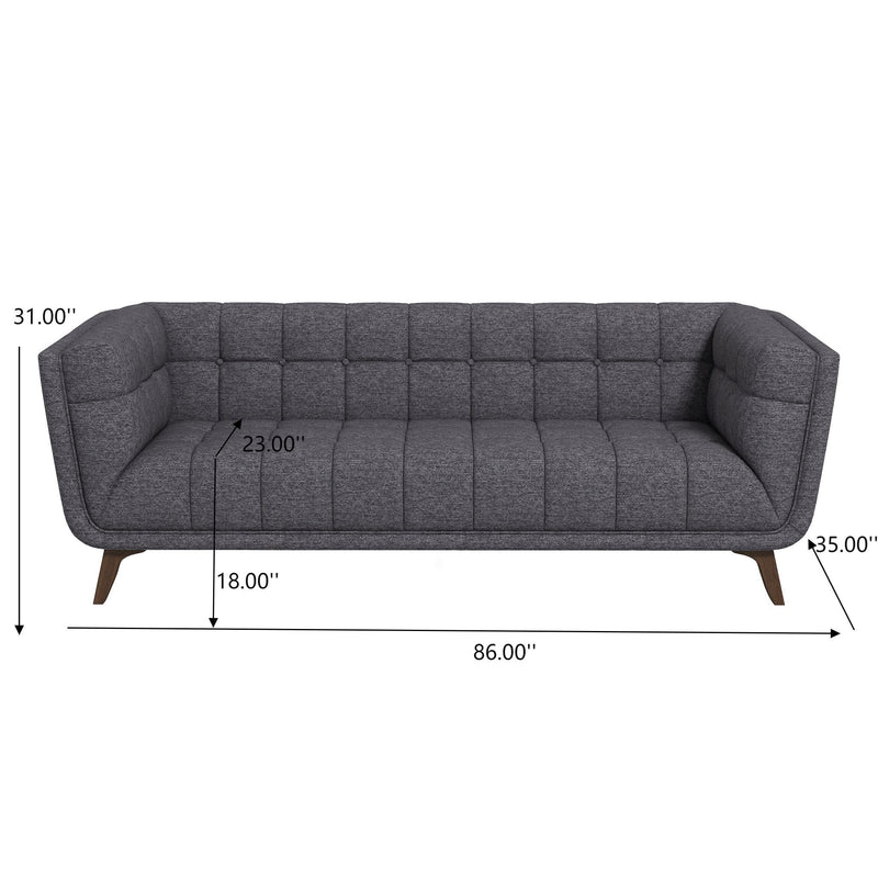 Addison - Mid-Century Modern Design Tufted Sofa