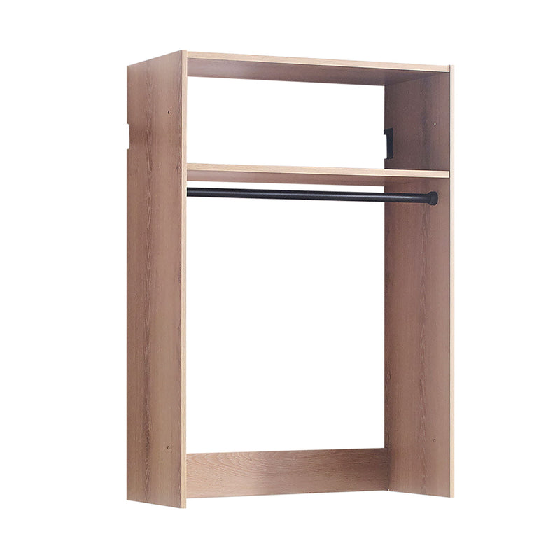 Devi - Wall Mounted Wood Closet System