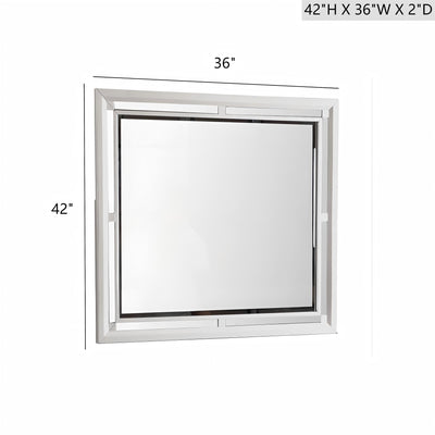 Alana - Mirror - Silver Champagne