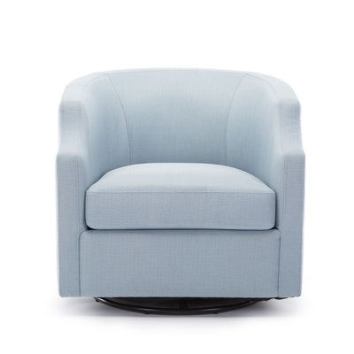 Isabelle - Swivel Glider Barrel Chair