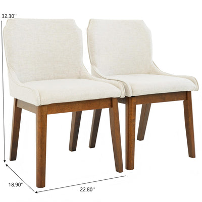 Ellis - Dining Chair (Set of 2) - Beige