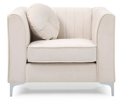 Contemporary Sloped Armchair