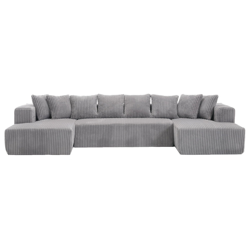 Modular U Shaped Sectional Sofa