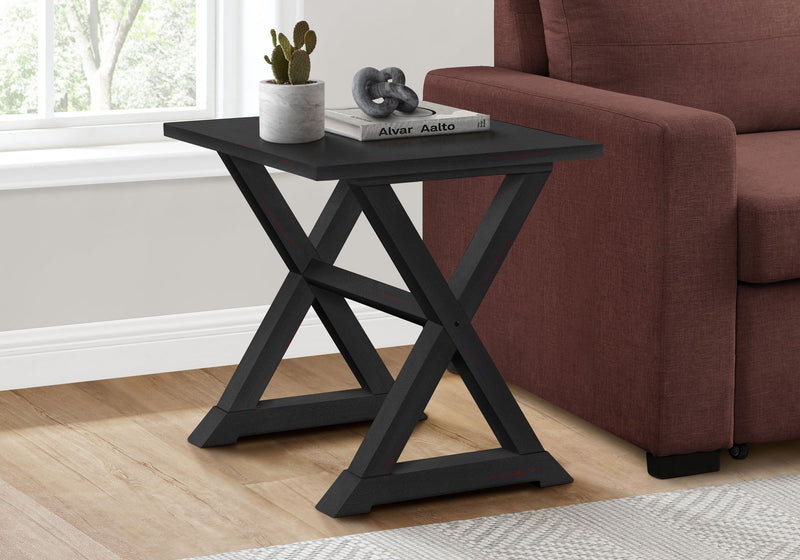 Compact Accent End Table, Square, Transitional