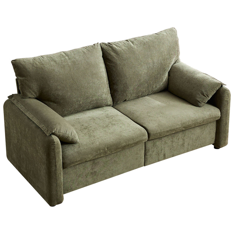 Modern Minimalist Down Filled Sofa