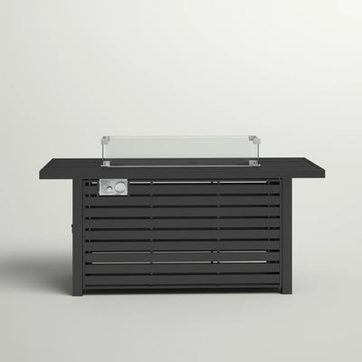 Propane Outdoor Fire Pit Table With Lid Versatile Fuel Options