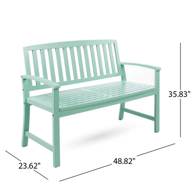 Farmhouse Style Loja Bench Indoor / Outdoor