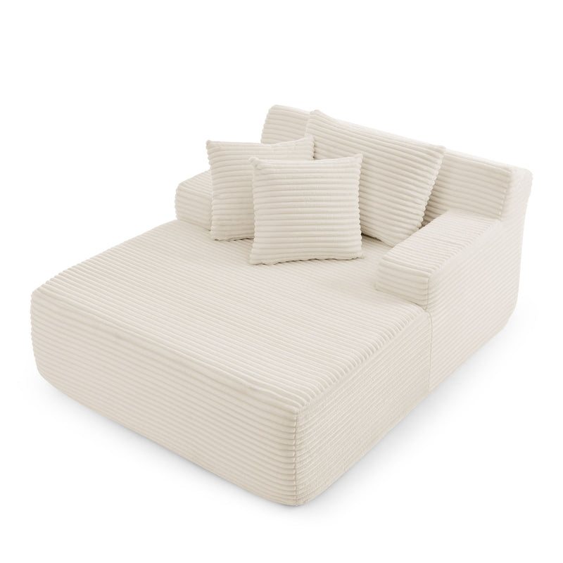 Modern Single Lazy Sofa Lounge Chair With High Density Foam