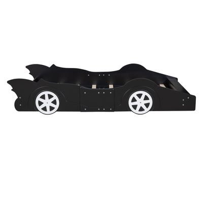 Race Car Shaped Platform Bed & Wheels